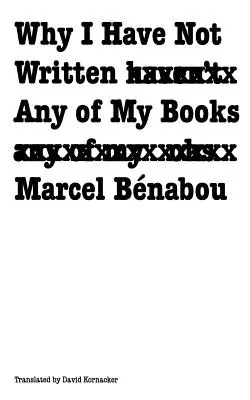 De ce nu am scris niciuna dintre cărțile mele - Why I Have Not Written Any of My Books