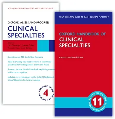 Oxford Handbook of Clinical Specialties 11E și Oxford Assess and Progress: Clinical Specialties 4e - Oxford Handbook of Clinical Specialties 11E and Oxford Assess and Progress: Clinical Specialties 4e
