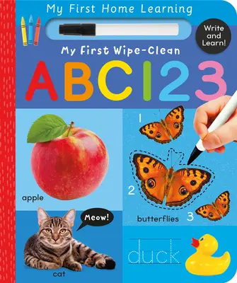 My First Wipe-Clean ABC 123: Scrie și învață! - My First Wipe-Clean ABC 123: Write and Learn!