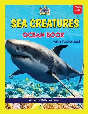 Super Fun Sea Creatures Ocean Book cu activități pentru copii! - Super Fun Sea Creatures Ocean Book with Activities for Kids!