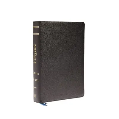 Niv, Biblia de studiu a femeii, piele naturală, neagră, full color, litere roșii, indexată cu degetul mare: Primind adevărul lui Dumnezeu pentru echilibru, speranță și transformări - Niv, the Woman's Study Bible, Genuine Leather, Black, Full-Color, Red Letter, Thumb Indexed: Receiving God's Truth for Balance, Hope, and Transformati