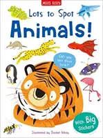 Lots to Spot Sticker Book: Animale sălbatice! - Lots to Spot Sticker Book: Wild Animals!