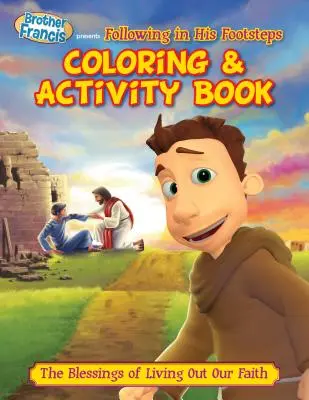 Carte de colorat și activități: Ep.09: Urmându-i pașii - Coloring & Activity Book: Ep.09: Following in His Footsteps