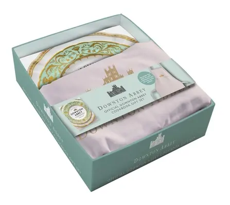 Set cadou cu cartea de bucate oficială Downton Abbey (carte și șorț) [Cu șorț] - The Official Downton Abbey Cookbook Gift Set (Book and Apron) [With Apron]