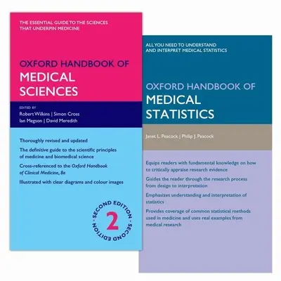 Oxford Handbook of Medical Science 2e și Oxford Handbook of Medical Statistics 2e Pack - Oxford Handbook of Medical Science 2e and Oxford Handbook of Medical Statistics 2e Pack