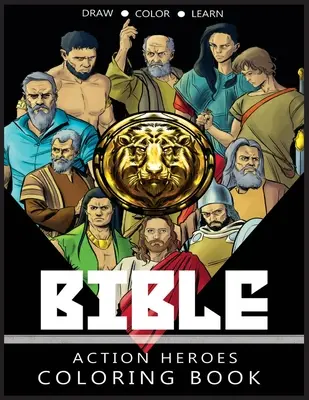 Biblia Action Heroes: Carte de colorat - Bible Action Heroes: Coloring Book