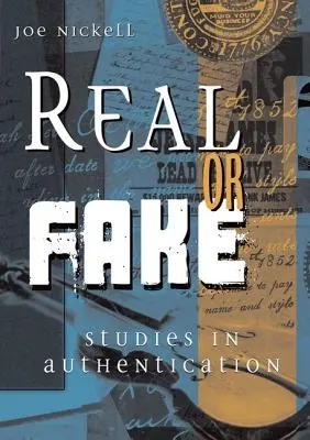 Real sau fals: Studii în autentificare - Real or Fake: Studies in Authentication