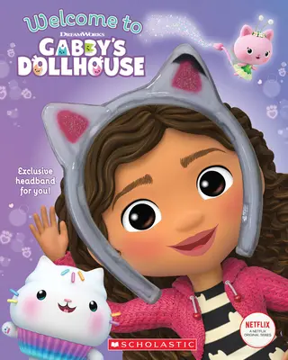 Bine ați venit la casa de păpuși a lui Gabby [cu bentiță cu urechi de pisică] - Welcome to Gabby's Dollhouse [With Cat-Ears Headband]