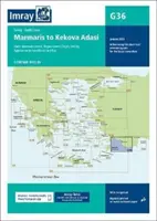 Imray Chart G36 Turcia - Coasta de sud - Marmaris până la Kekova Adasi - Imray Chart G36 Turkey - South Coast - Marmaris to Kekova Adasi