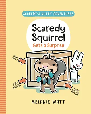Veverița speriată primește o surpriză - Scaredy Squirrel Gets a Surprise