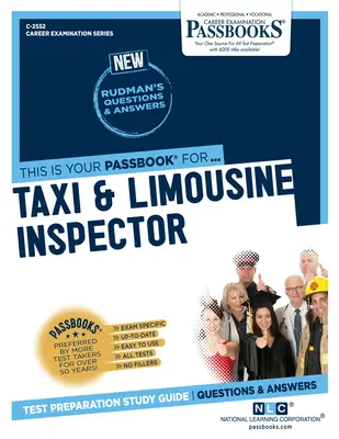 Inspector taxiuri și limuzine (C-2552): Ghid de studiu Passbooks - Taxi and Limousine Inspector (C-2552): Passbooks Study Guide