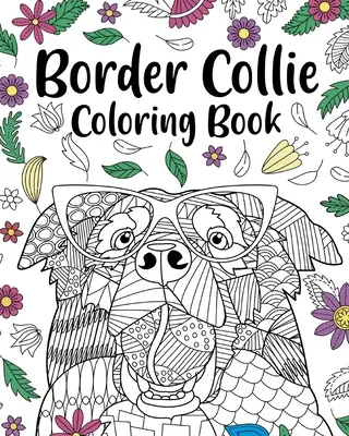 Cartea de colorat Border Collie - Border Collie Coloring Book