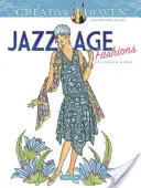 Carte de colorat Creative Haven Jazz Age Fashions - Creative Haven Jazz Age Fashions Coloring Book
