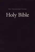 NIV, Biblie cu valoare pentru biserică și închinare, copertă cartonată, neagră - NIV, Value Pew and Worship Bible, Hardcover, Black