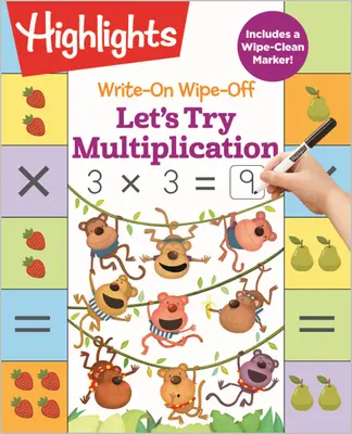 Write-On Wipe-Off Let's Try Multiplication