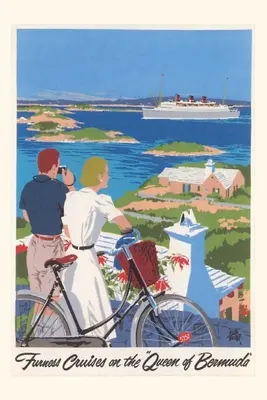 Jurnal de epocă Cuplu în Bermuda Poster de călătorie - Vintage Journal Couple In Bermuda Travel Poster