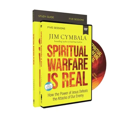 Spiritual Warfare Is Real Ghid de studiu cu DVD: Cum învinge puterea lui Isus atacurile dușmanului nostru - Spiritual Warfare Is Real Study Guide with DVD: How the Power of Jesus Defeats the Attacks of Our Enemy