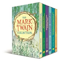 Colecția Mark Twain - Ediție Deluxe Box Set cu 6 volume - Mark Twain Collection - Deluxe 6-Volume Box Set Edition