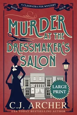 Crimă la salonul croitoresei: Large Print - Murder at the Dressmaker's Salon: Large Print