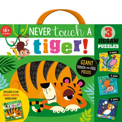 Să nu te atingi niciodată de un tigru! Jigsaw [cu puzzle] - Never Touch a Tiger! Jigsaw [With Puzzle]