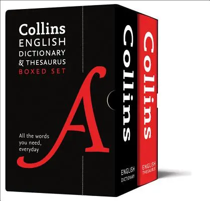 Collins English Dictionary și Thesaurus Boxed Set - Collins English Dictionary and Thesaurus Boxed Set