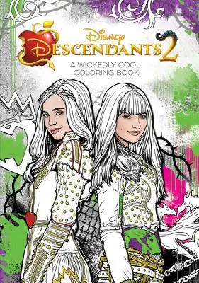Descendenți 2 o carte de colorat răutăcioasă - Descendants 2 a Wickedly Cool Coloring Book