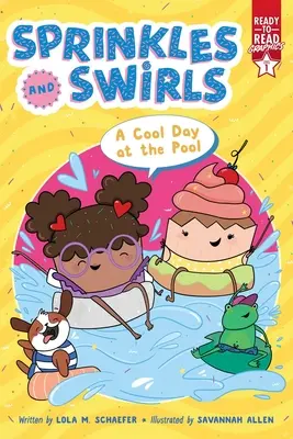 O zi răcoroasă la piscină: Grafică pregătită pentru lectură Nivelul 1 - A Cool Day at the Pool: Ready-To-Read Graphics Level 1