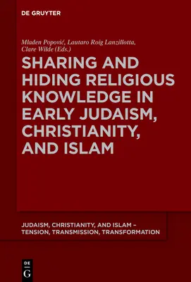 Partajarea și ascunderea cunoștințelor religioase în iudaismul, creștinismul și islamul timpuriu - Sharing and Hiding Religious Knowledge in Early Judaism, Christianity, and Islam