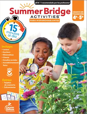 Activități punte de vară spaniolă 4-5, clasele 4 - 5 - Summer Bridge Activities Spanish 4-5, Grades 4 - 5