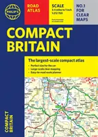 Atlasul rutier Philip's Compact Britain - (Flexi A5) - Philip's Compact Britain Road Atlas - (Flexi A5)