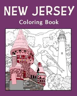 New Jersey Carte de colorat - New Jersey Coloring Book