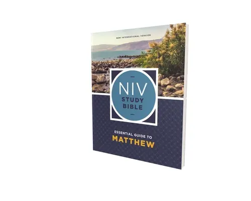 NIV Study Bible Essential Guide to Matthew (Biblia de studiu NIV Ghid esențial pentru Matei), Carte broșată, Red Letter, Comfort Print - NIV Study Bible Essential Guide to Matthew, Paperback, Red Letter, Comfort Print