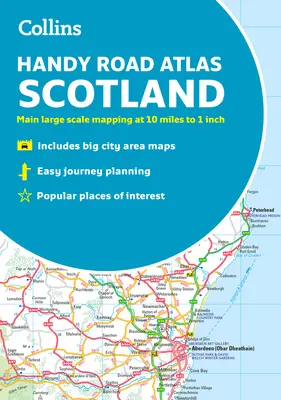 Collins Handy Road Atlas Scoția: A5 Paperback - Collins Handy Road Atlas Scotland: A5 Paperback