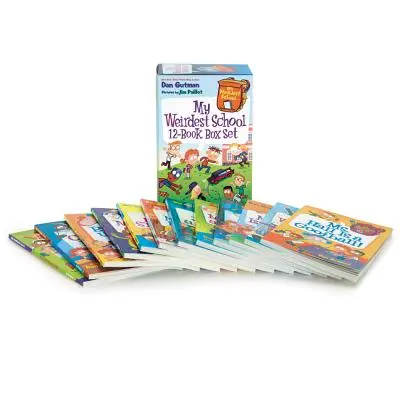 Școala mea cea mai ciudată 12-Book Box Set: Cărțile 1-12 - My Weirdest School 12-Book Box Set: Books 1-12