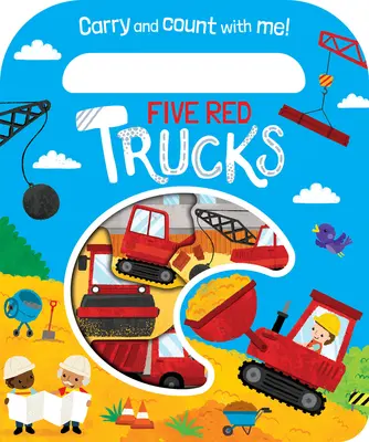 Cinci camioane roșii - Five Red Trucks
