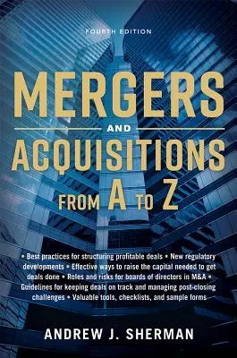 Fuziuni și achiziții de la A la Z - Mergers and Acquisitions from A to Z