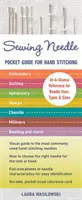 Ghid de buzunar cu ace de cusut pentru cusut manual: Referință At-A-Glance pentru utilizările, tipurile și dimensiunile acelor - broderie, quilting, tapițerie, Sharps, Chenil - Sewing Needle Pocket Guide for Hand Stitching: At-A-Glance Reference for Needle Uses, Types & Sizes - Embroidery, Quilting, Upholstery, Sharps, Chenil