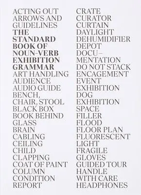 Cartea standard a gramaticii expoziției substantiv-verb - The Standard Book of Noun-Verb Exhibition Grammar