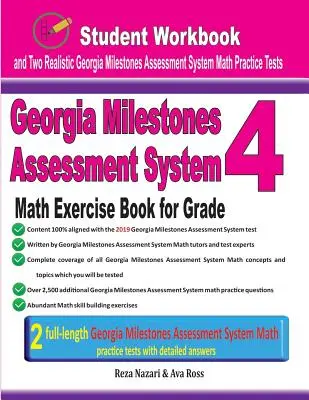 Georgia Milestones Assessment System Math Exercise Book for Grade 4: Manual de lucru pentru elevi și două teste realiste de matematică Gmas - Georgia Milestones Assessment System Math Exercise Book for Grade 4: Student Workbook and Two Realistic Gmas Math Tests