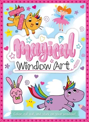 Artă magică pentru ferestre: Colorează, taie și lipește pe fereastra ta! - Magical Window Art: Color, Cut, and Stick on Your Window!