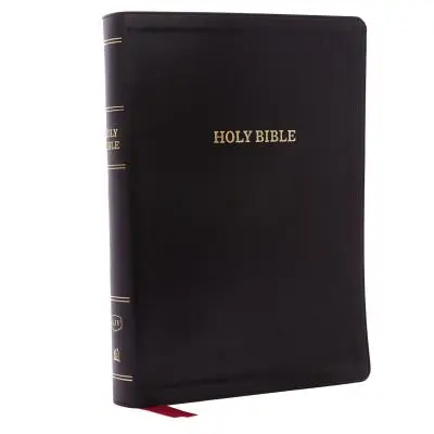 KJV, Biblie de referință Deluxe, Tipar super-gigant, piele imitație, negru, Red Letter Edition - KJV, Deluxe Reference Bible, Super Giant Print, Imitation Leather, Black, Red Letter Edition