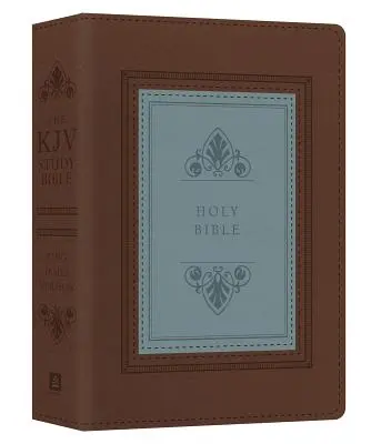 Biblia de studiu KJV - Tipar mare - Indexată [teal Inlay] - The KJV Study Bible - Large Print - Indexed [teal Inlay]