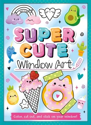 Super Cute Window Art: Colorează, taie și lipește pe fereastra ta! - Super Cute Window Art: Color, Cut and Stick on Your Window!