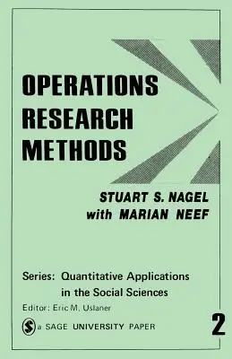 Operations Research Methods: Aplicate la științele politice și la procesul juridic - Operations Research Methods: As Applied to Political Science and the Legal Process