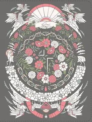 The Jesus Bible Artist Edition, Niv, Leathersoft, Gray Floral, thumb indexed, Comfort Print - The Jesus Bible Artist Edition, Niv, Leathersoft, Gray Floral, Thumb Indexed, Comfort Print