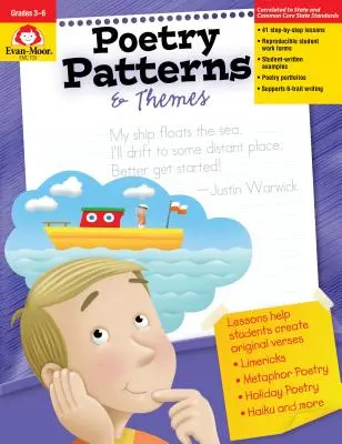 Modele și teme de poezie: Clasele 3-6+ - Poetry Patterns & Themes: Grades 3-6+