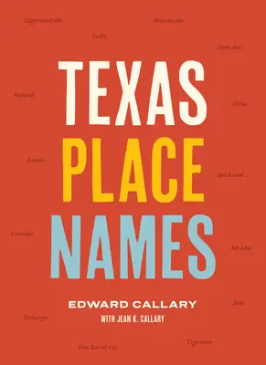 Nume de locuri din Texas - Texas Place Names