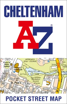 Cheltenham A-Z hartă stradală de buzunar - Cheltenham A-Z Pocket Street Map