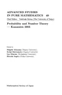 Probabilitatea și teoria numerelor -- Kanazawa 2005 - Probability and Number Theory -- Kanazawa 2005