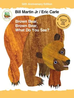Urs brun, urs brun, ce vezi? [Cu CD audio] - Brown Bear, Brown Bear, What Do You See? [With Audio CD]